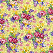 Blue Cottage Summertime — Royal Winton pattern