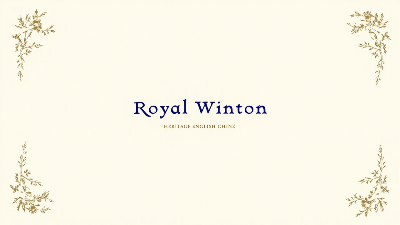 Royal Winton — Heritage English China